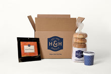 Load image into Gallery viewer, Bagels, Cream Cheese & Nova Scotia Salmon - Half Dozen