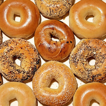 Load image into Gallery viewer, Cheddar Jalapeño Bagels - Half Dozen (Kosher)